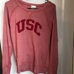 USC Women Slim Fit Vintage Sweatshirt